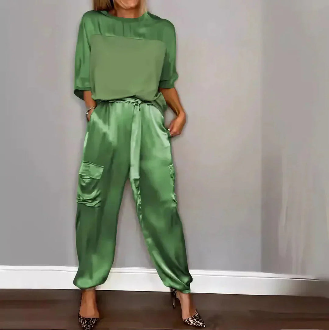 Levoire | Ensemble Élégant Et Élégant Pour Dames Vert