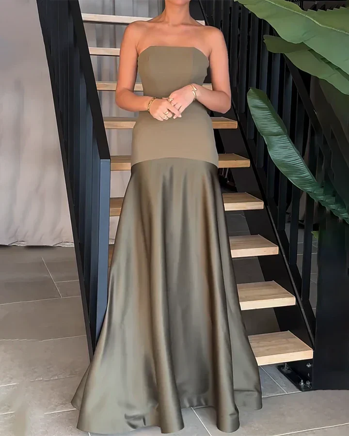 Levoire | Robe Maxi Chic Sans Bretelles