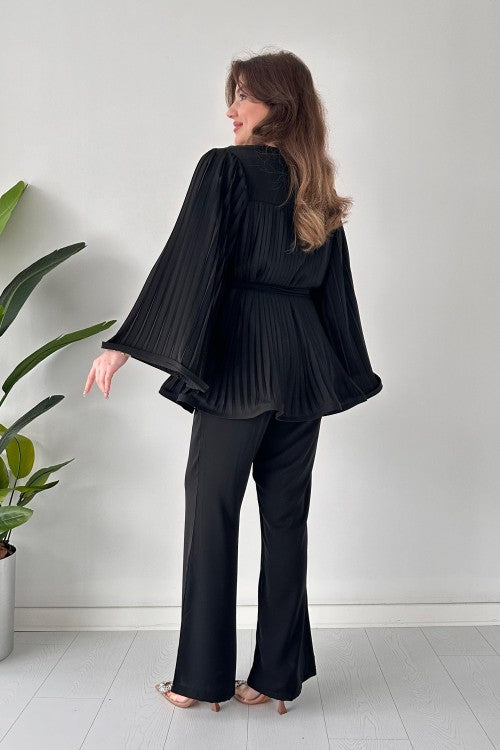 Levoire | Ensemble Deux Pièces Élégant Pour Femme - Plissé