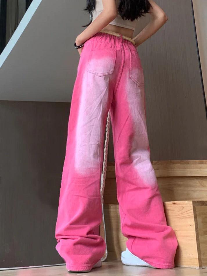 Levoire | Jean Boyfriend À Motifs Étoiles Roses