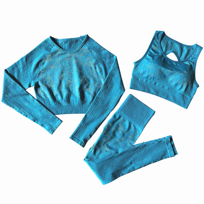 Levoire | Ensemble De Sport Un Bel Ensemble De Sport Élégant Bleu