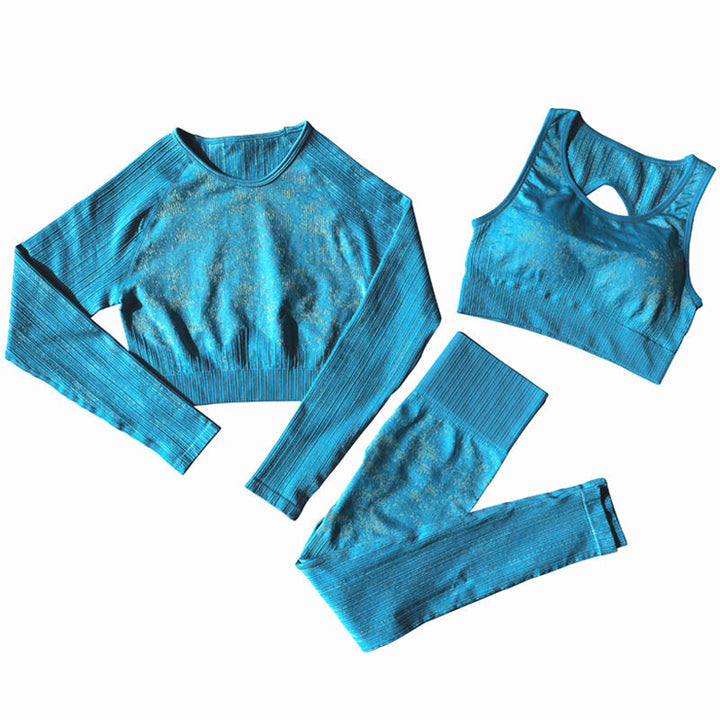 Levoire | Ensemble De Sport Un Bel Ensemble De Sport Élégant Bleu