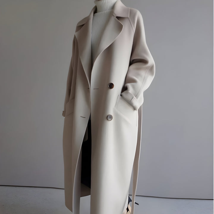 Levoire | Veste élégante plus longue Beige