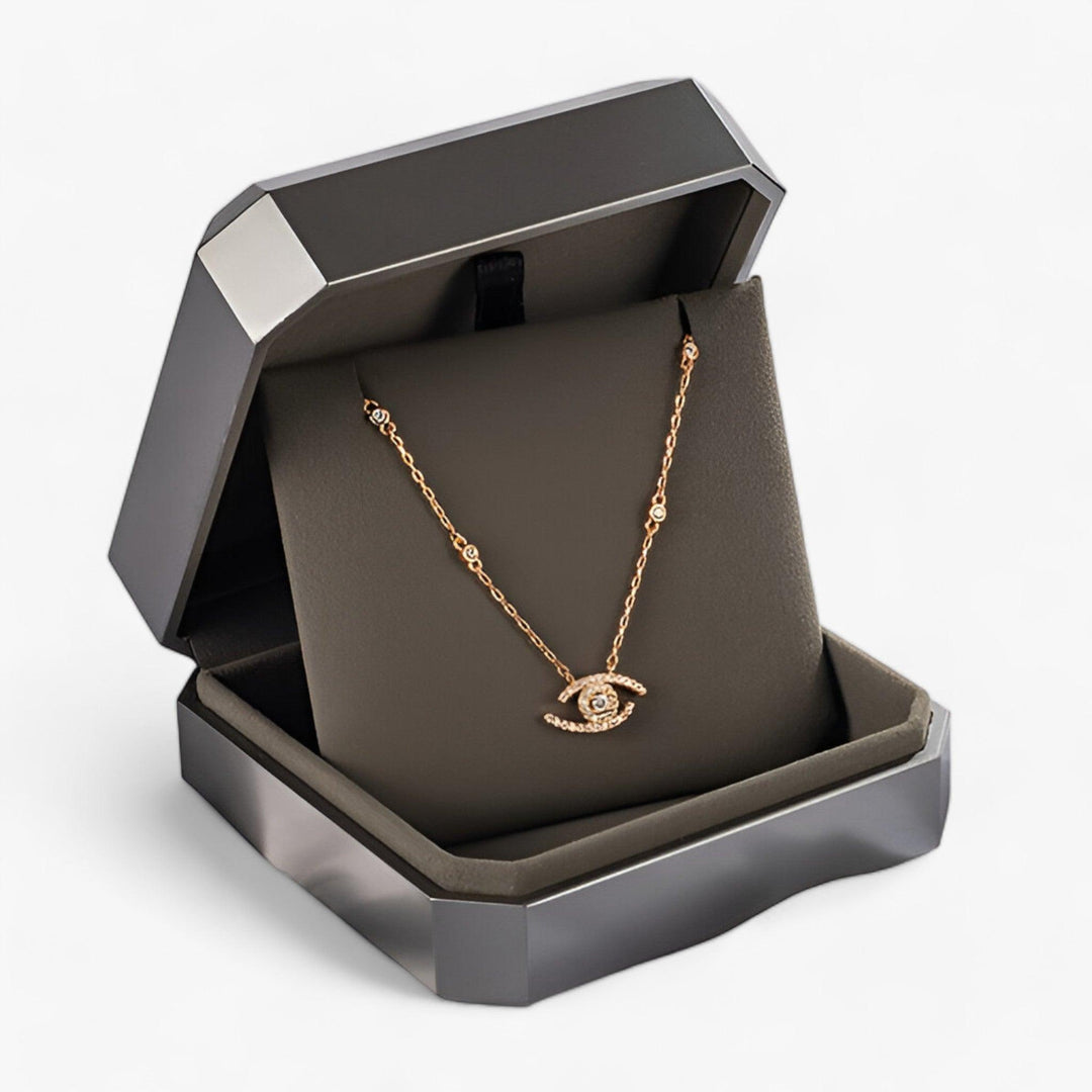 Levoire | Élégant Collier En Cristal De Protection Pour Les Yeux