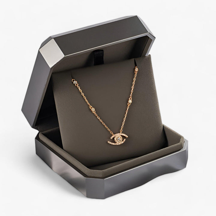 Levoire | Élégant Collier En Cristal De Protection Pour Les Yeux