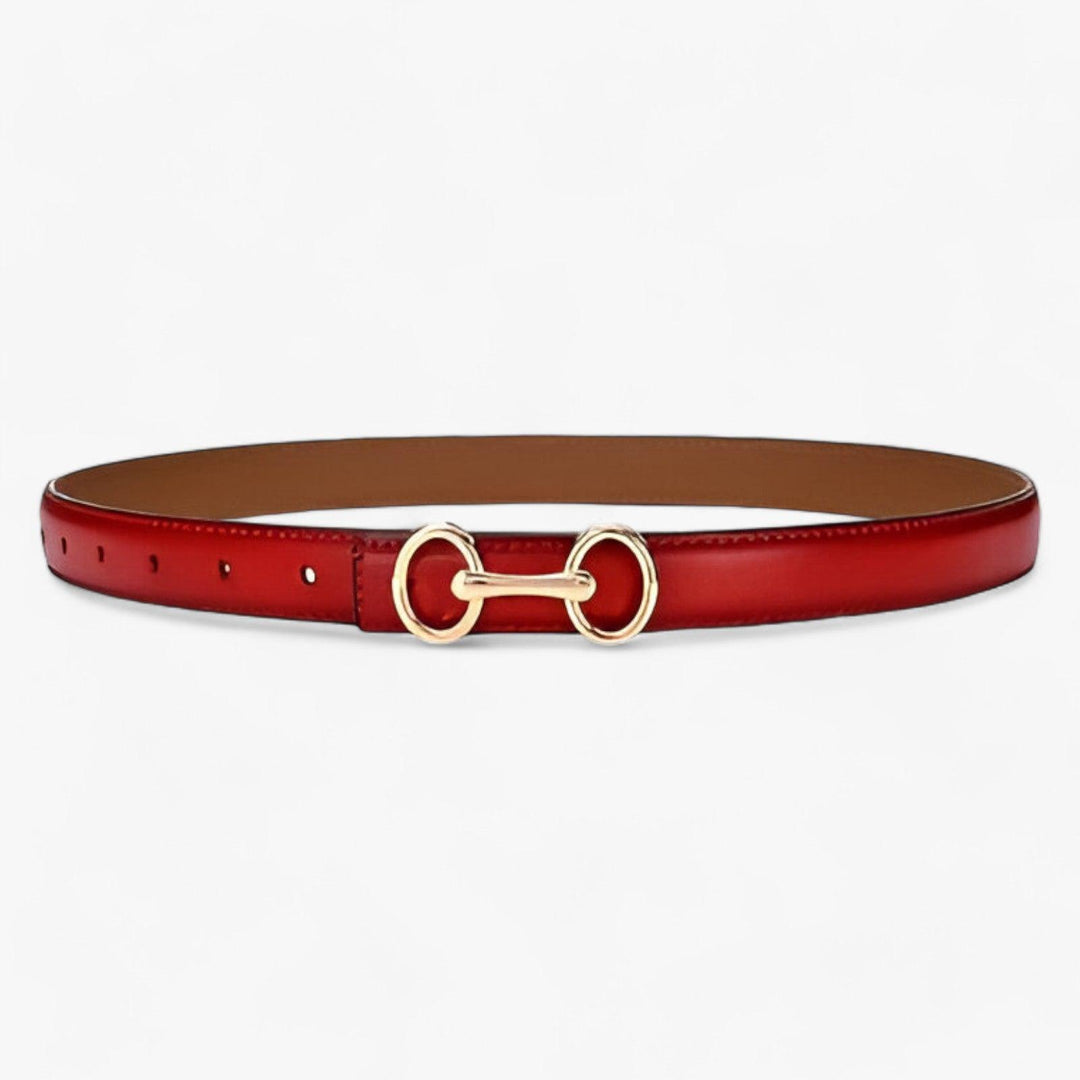 Levoire | Ceinture polyvalente avec une belle boucle Rot Longueur de la Vöiten : 105cm