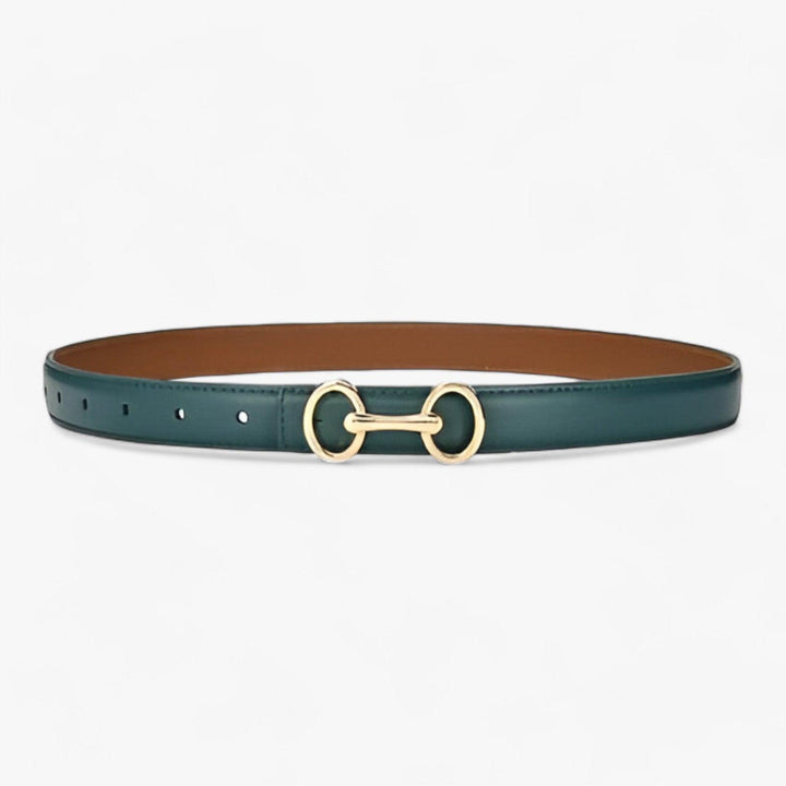 Levoire | Ceinture polyvalente avec une belle boucle Vert Longueur de la Vöiten : 105cm