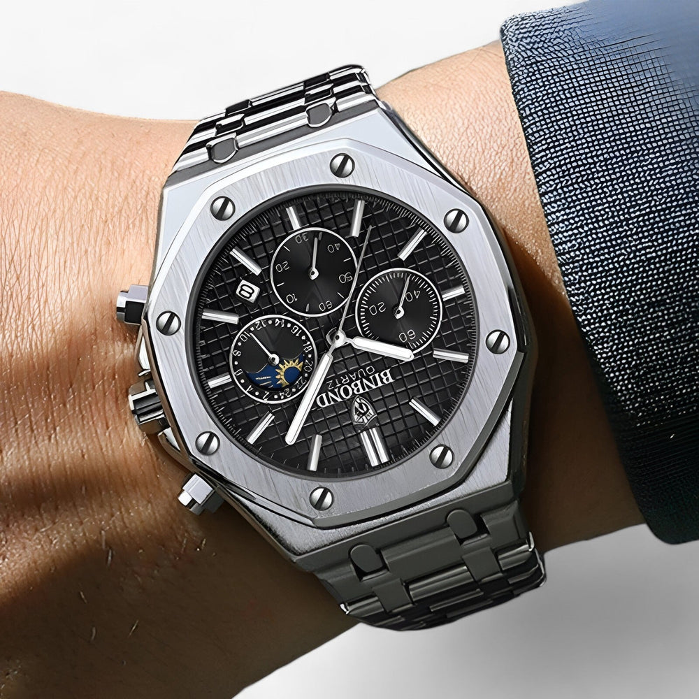 Levoire | Montre Ronde Durable En Acier Inoxydable