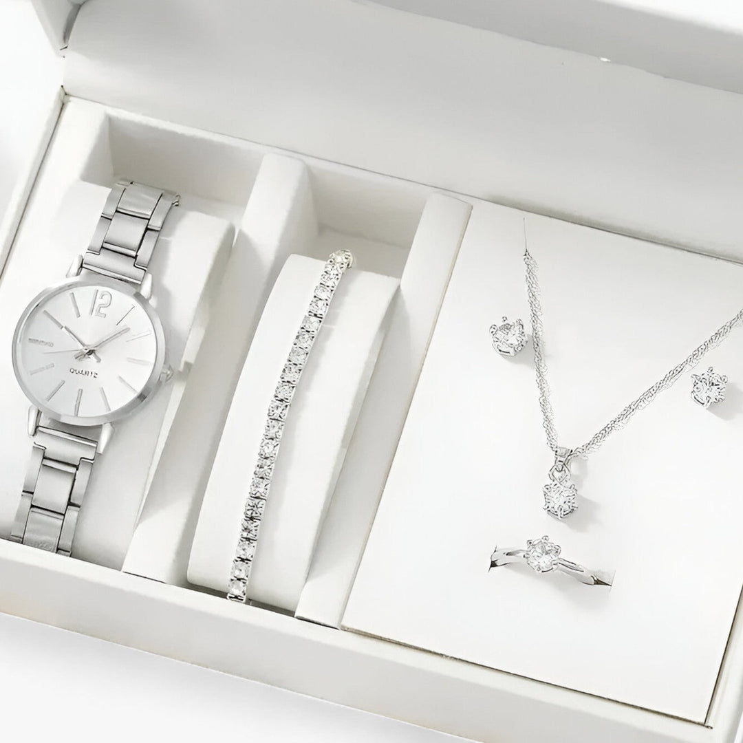 Levoire | Montre Ronde En Alliage Métallique, Y Compris Le Bracelet 5 pièces sans boîte