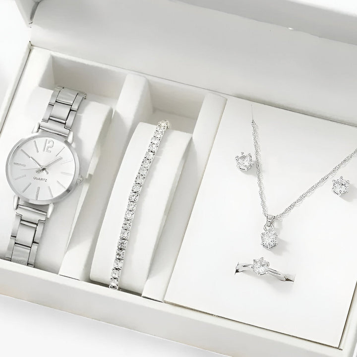Levoire | Montre Ronde En Alliage Métallique, Y Compris Le Bracelet 5 pièces sans boîte