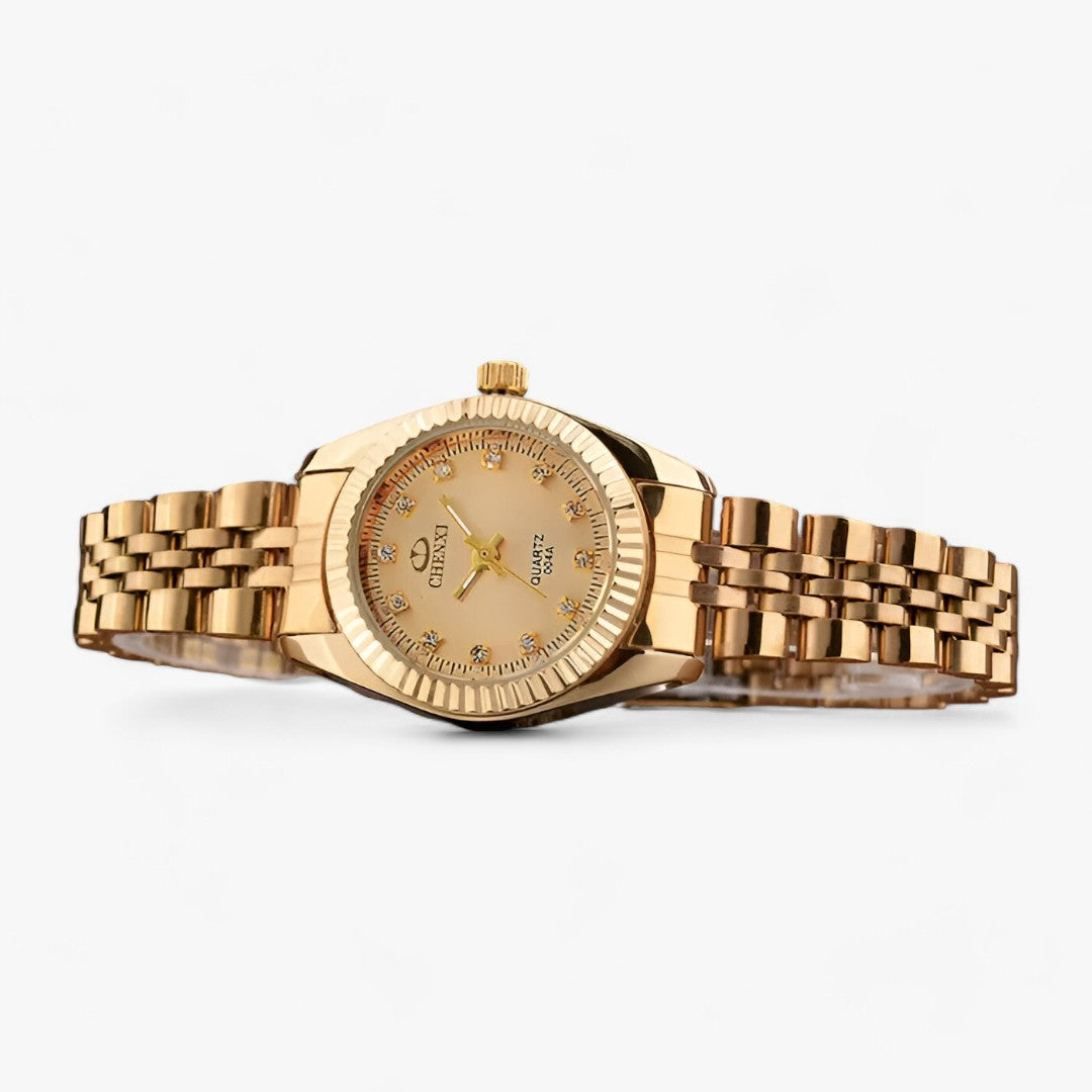 Levoire | Montres Rondes En Or En Acier Inoxydable
