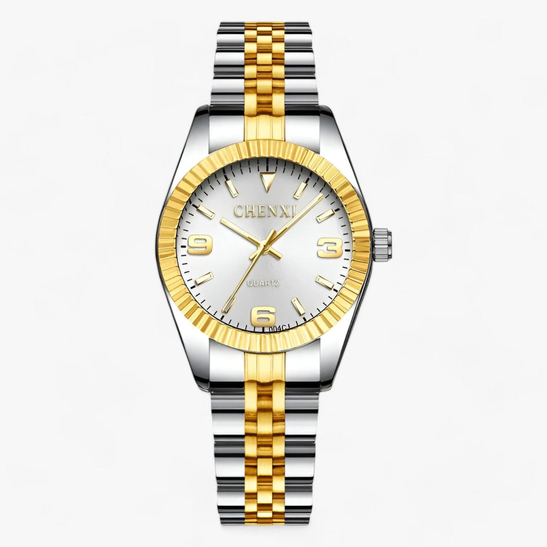 Levoire | Montres Rondes En Or En Acier Inoxydable
