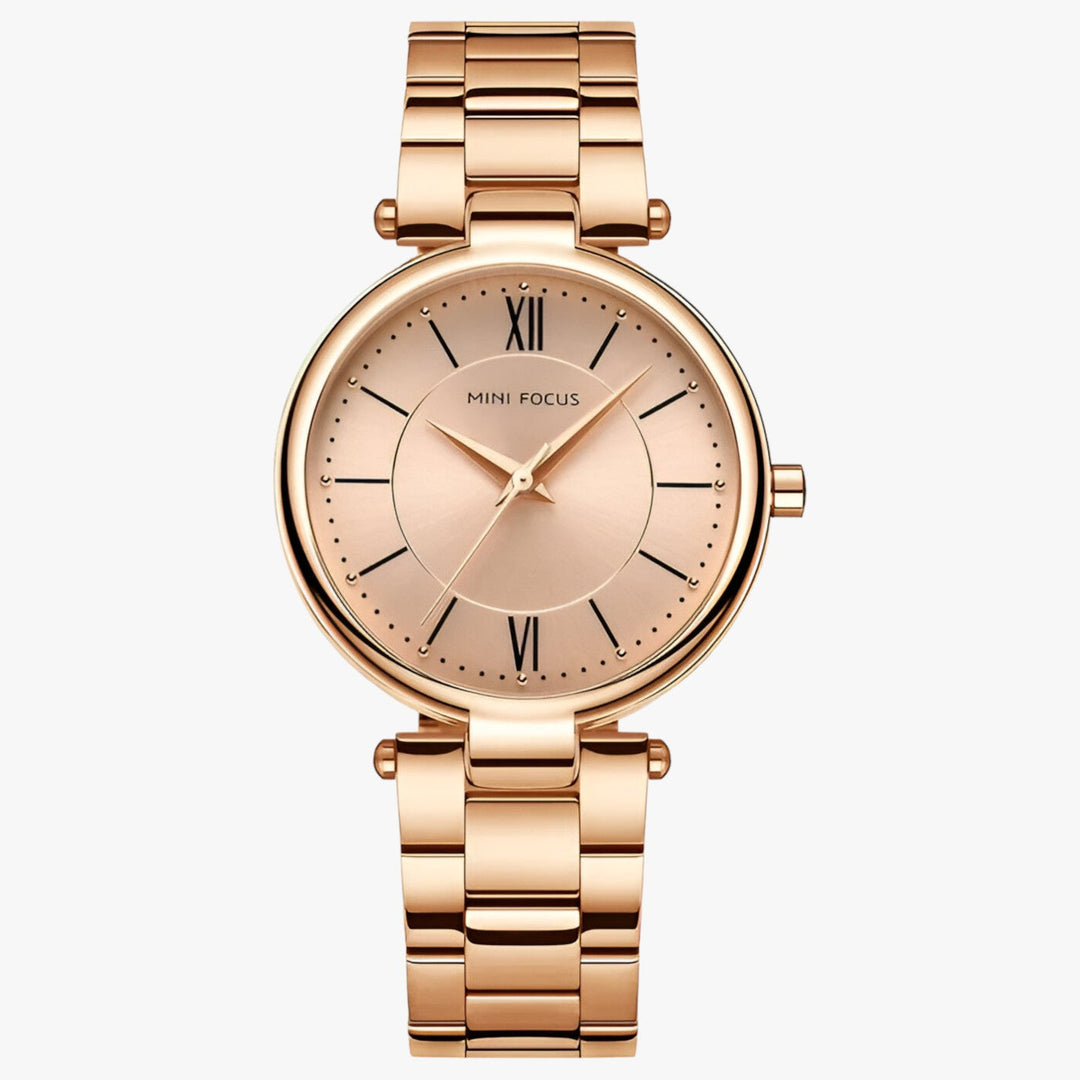 Levoire | Montre À Quartz Pour Femmes Rst Et Cadran Minimaliste Rosa
