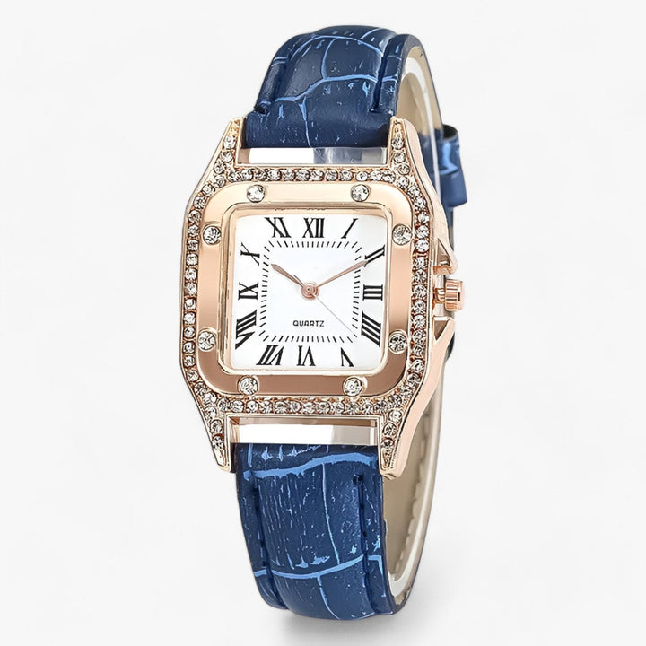 Levoire | Montre Quartz Cuir Tableau Bleu