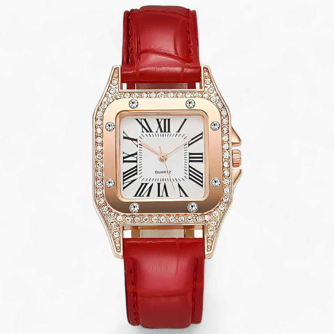 Levoire | Quartz Cuir Montre Rot