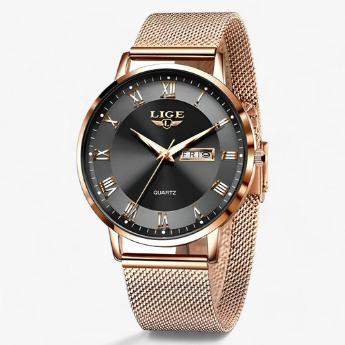 Levoire | Élégante Montre En Maille Acier