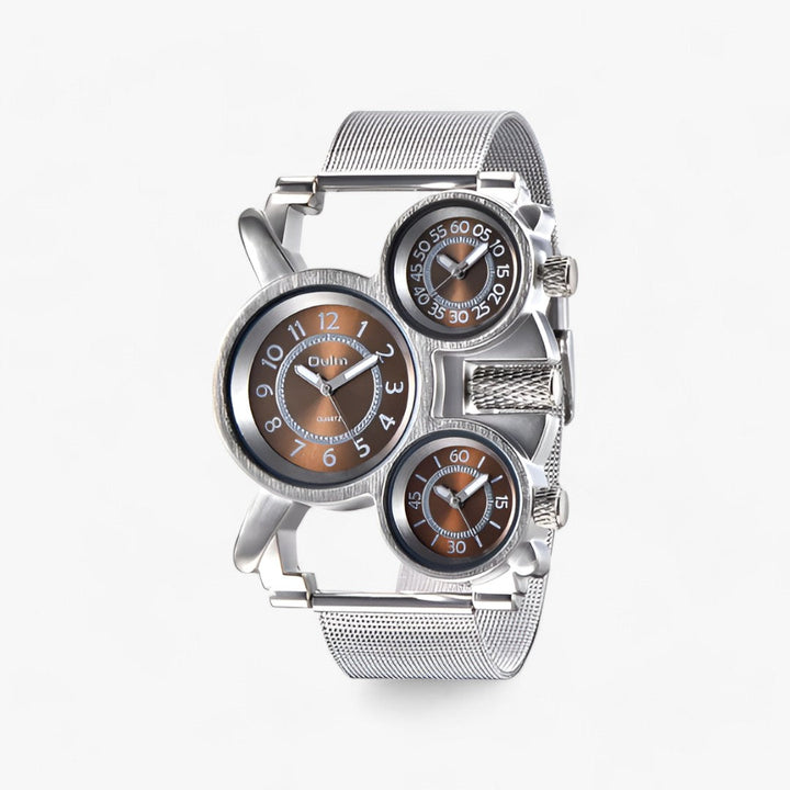 Levoire | Montre Moderne À Technologie Quartz Braun