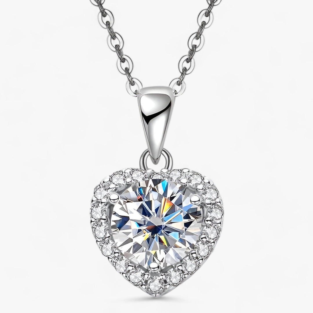 Levoire | Pendentif En Forme De Cœur Collier Connexion Éternelle