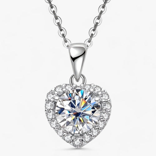 Levoire | Pendentif En Forme De Cœur Collier Connexion Éternelle
