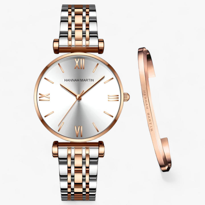 Levoire | Montre Femme Au Design Élégant Ruusukulta Blanc