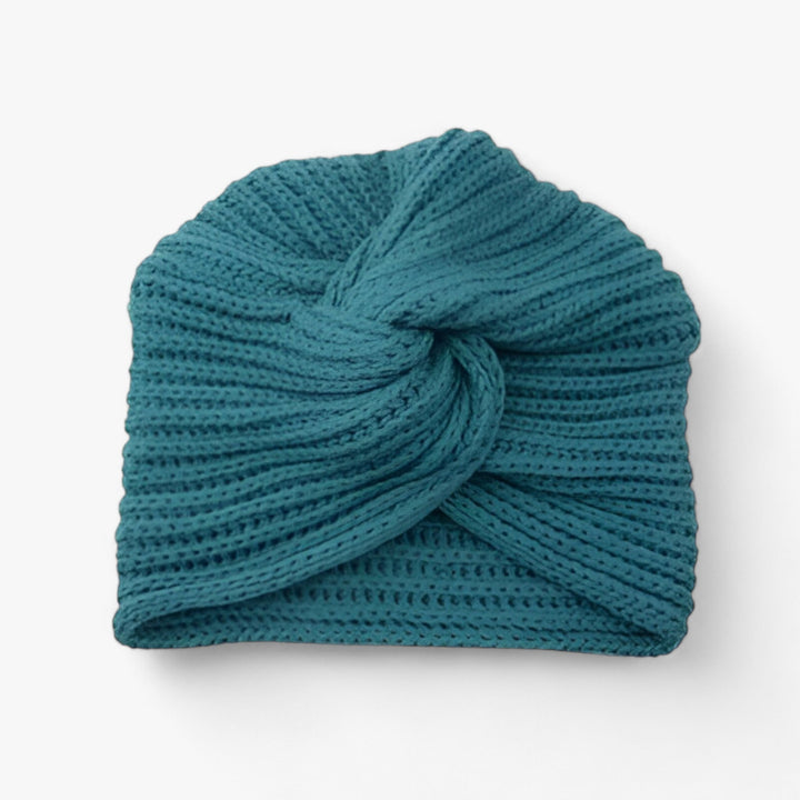 Levoire | Turban Tricoté Pour Femmes Bleu marine