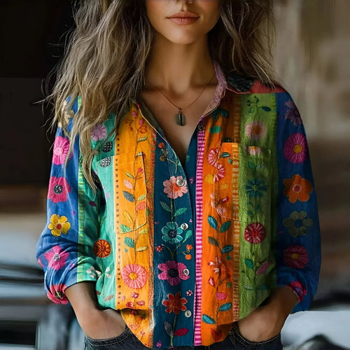 Levoire | Blouse Inspirée Par Le Tournesol