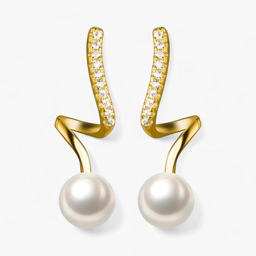 Levoire | Perle Boucles D'Oreilles Suspendues