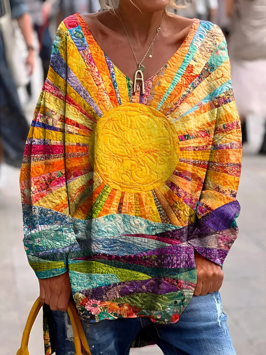 Levoire | Chemise Colorée Avec Une Aura Vivante