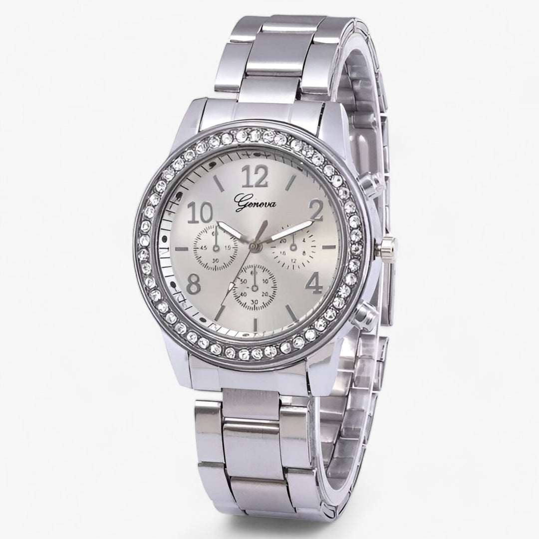Levoire | Montre Avec Des Strass Argent