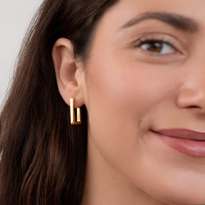 Levoire | Golden Grace Boucles D'Oreilles En Or 18K Dans Un Luxe Doré