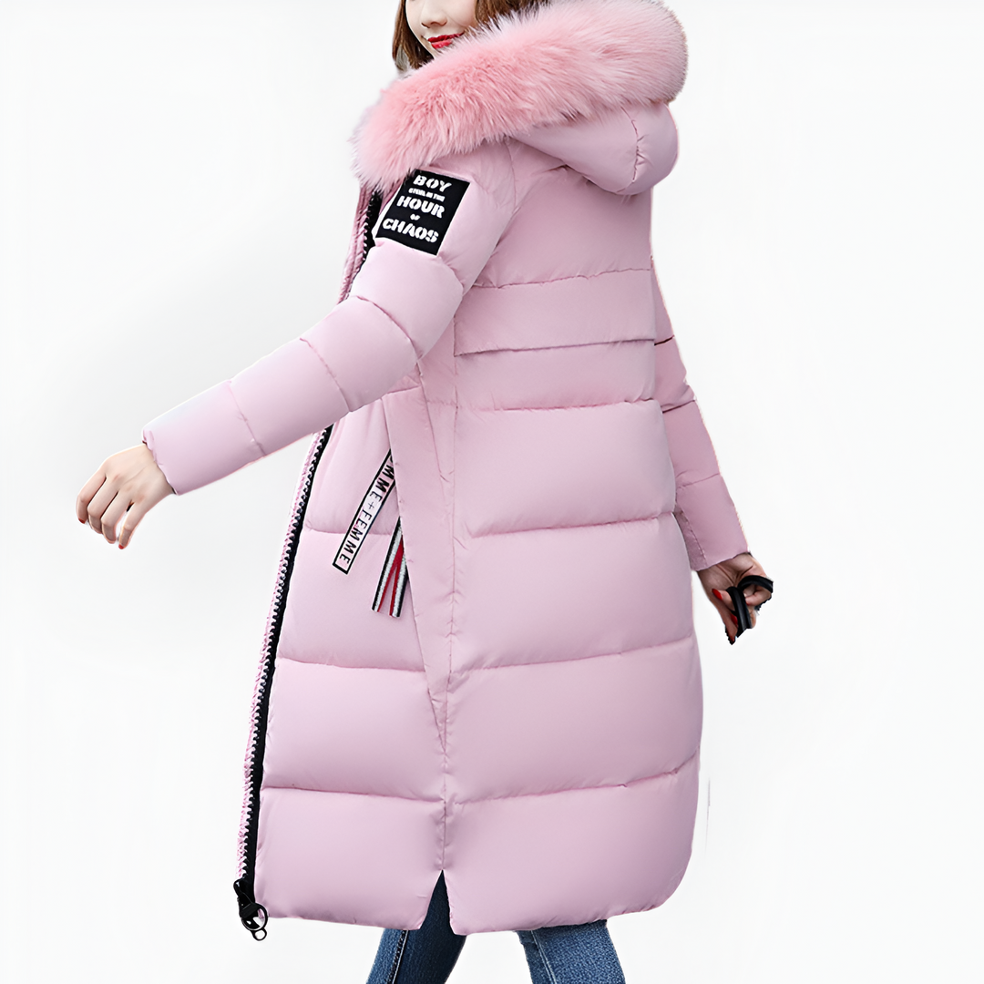 Levoire | Long Women'S Jacket With Hood For Everyday Use