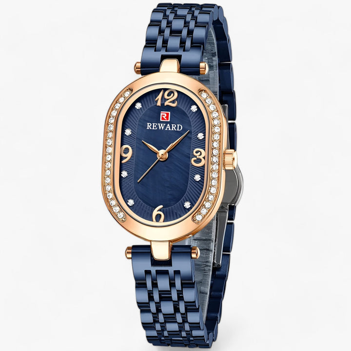 Levoire | Montre Quartz Ronde Or bleu