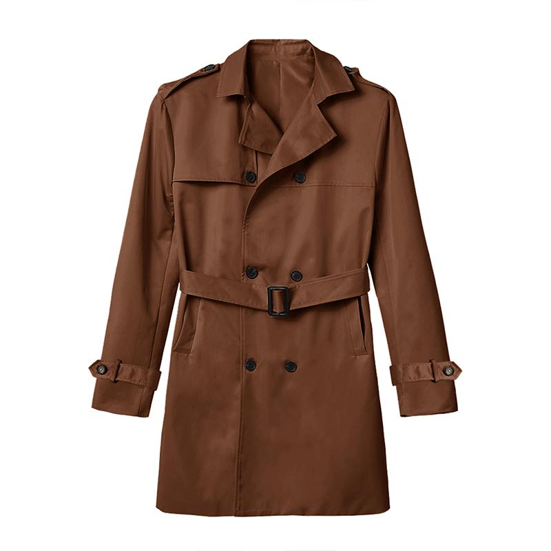 Levoire | Trench-Coat Long À Ceinture