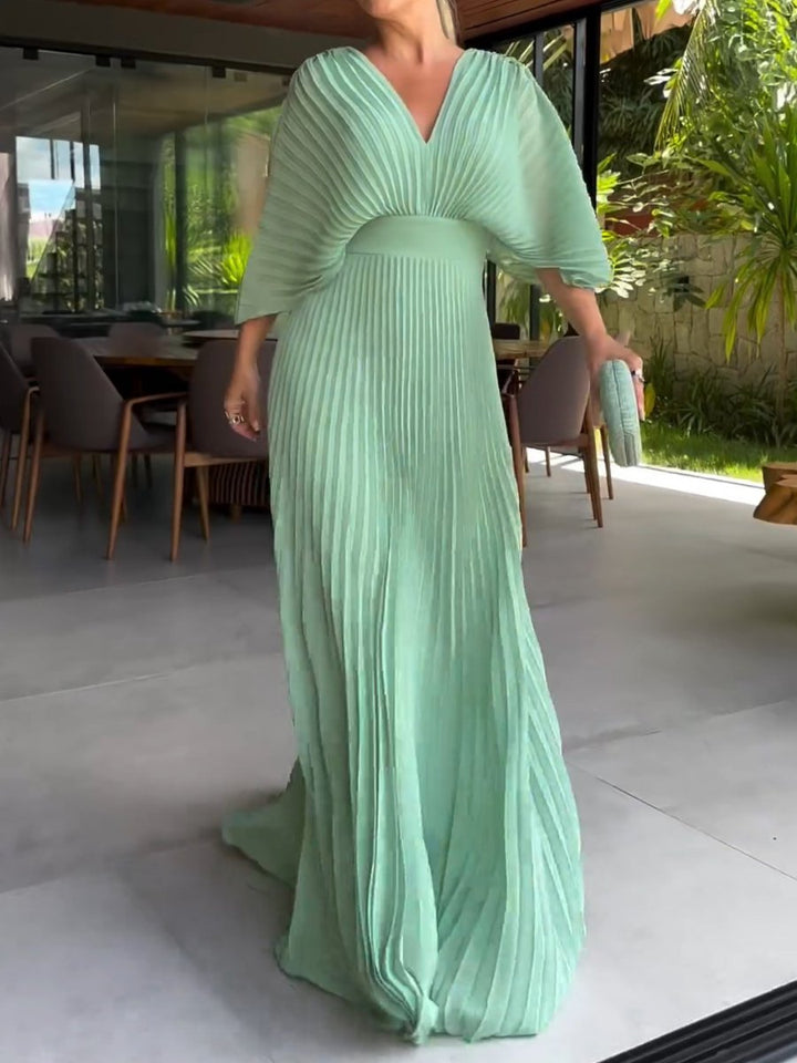 Levoire | Robe Côtelée En V Pièce