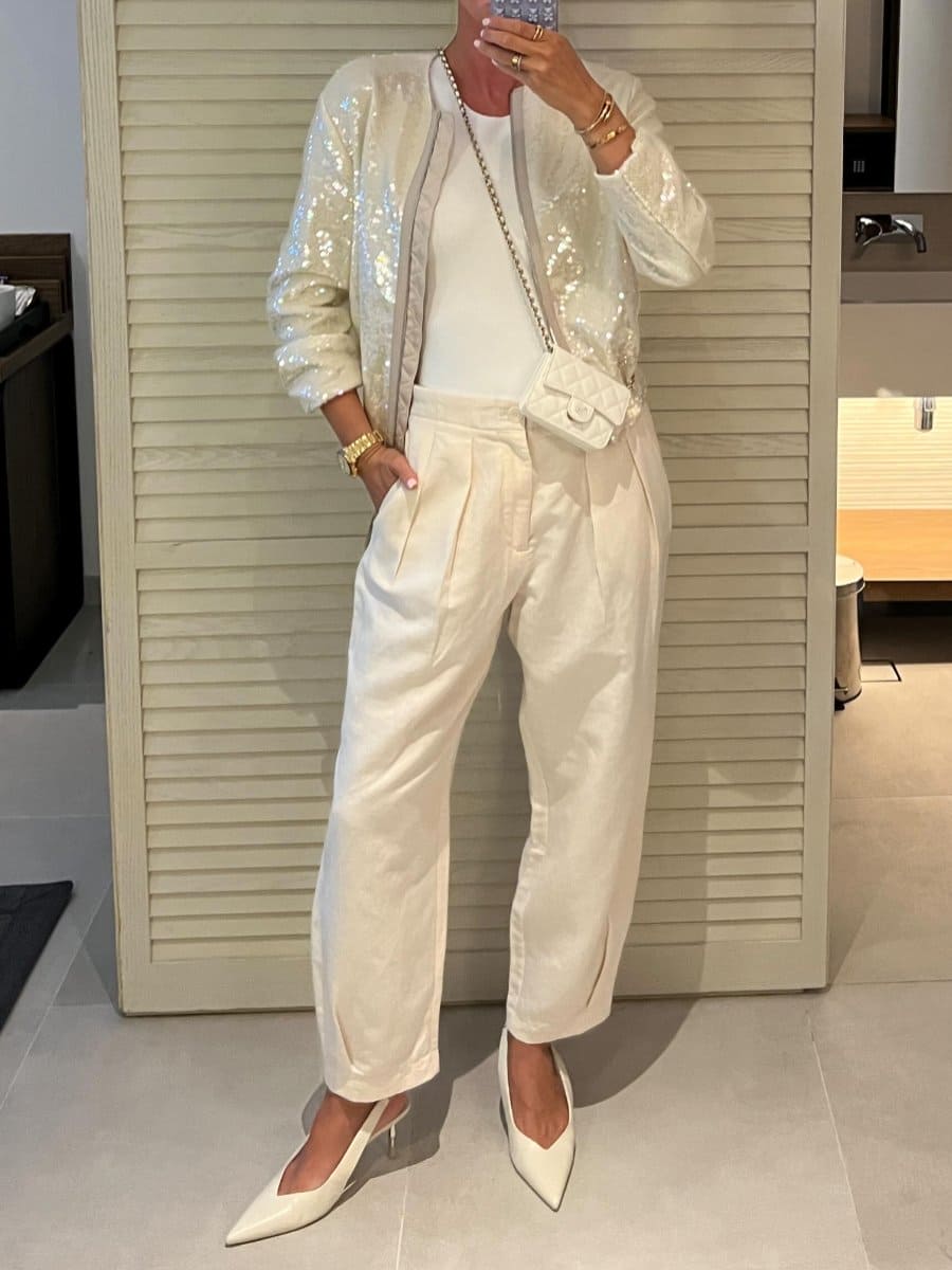 Levoire | Veste Bomber Avec Sequins