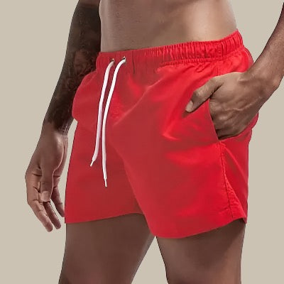 Levoire | Pantalon De Bain Pour Hommes Sèche Rapide, Confortable & Classique Rot