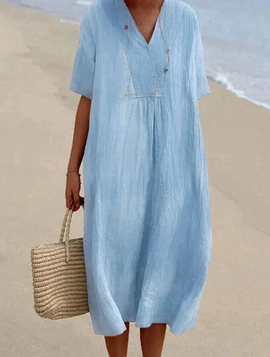 Levoire | Robe D'Été En Coton Et Lin