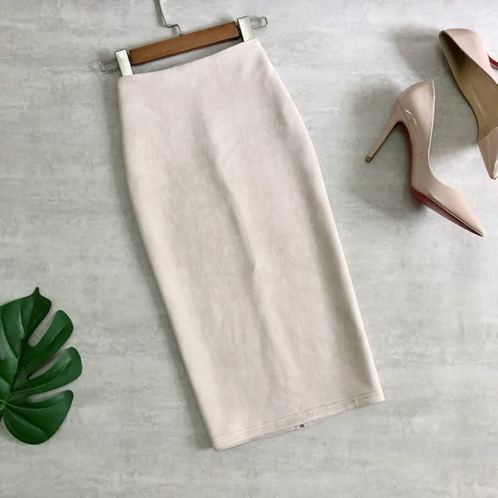 Levoire | Jupe Style Club Pour Dames Léger Abricot