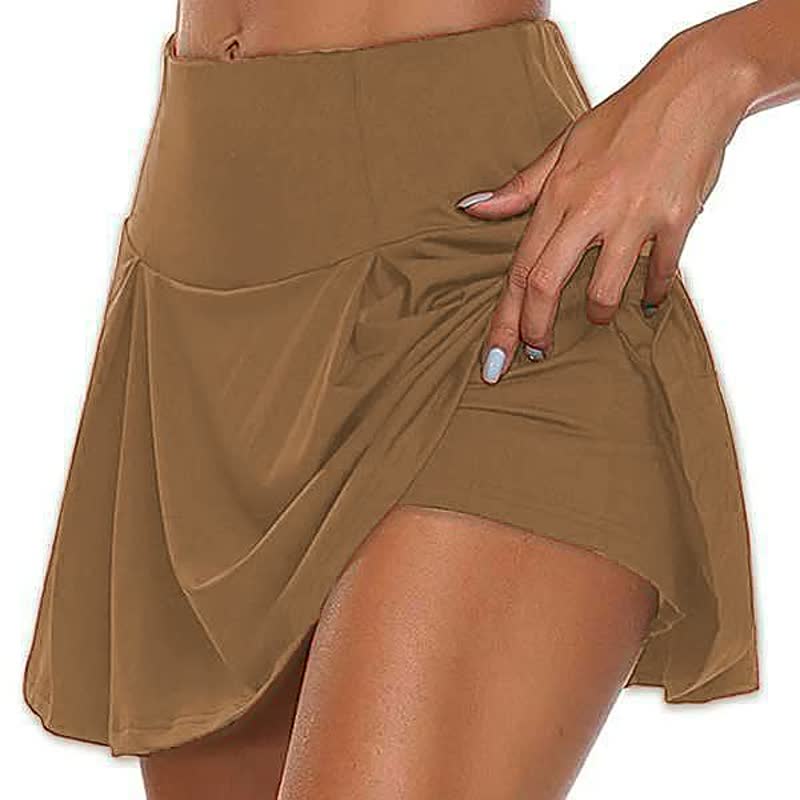 Levoire | Jupe Courte Pour Femmes Khaki