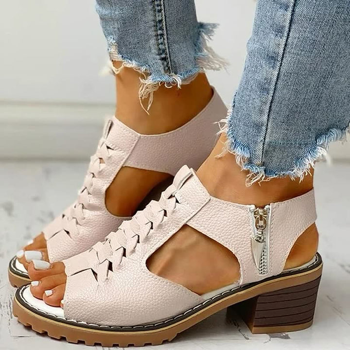 Levoire | Sandales D'Été Pratiques Pour Femmes Beige