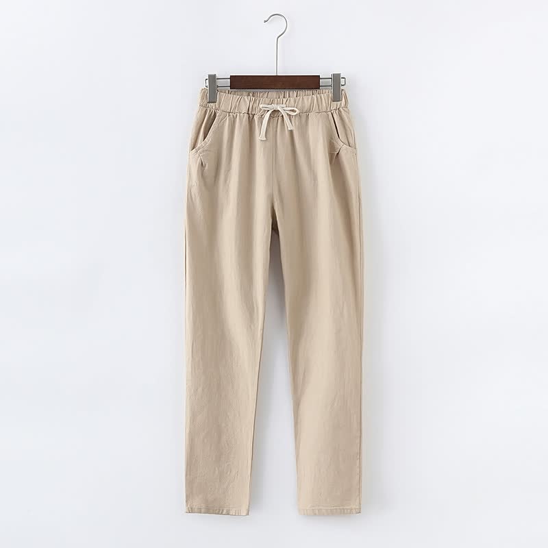 Levoire | Pantalon Classique Pour Femmes Beige