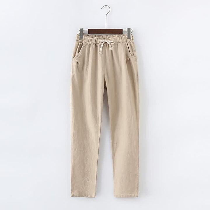 Levoire | Pantalon Classique Pour Femmes Beige