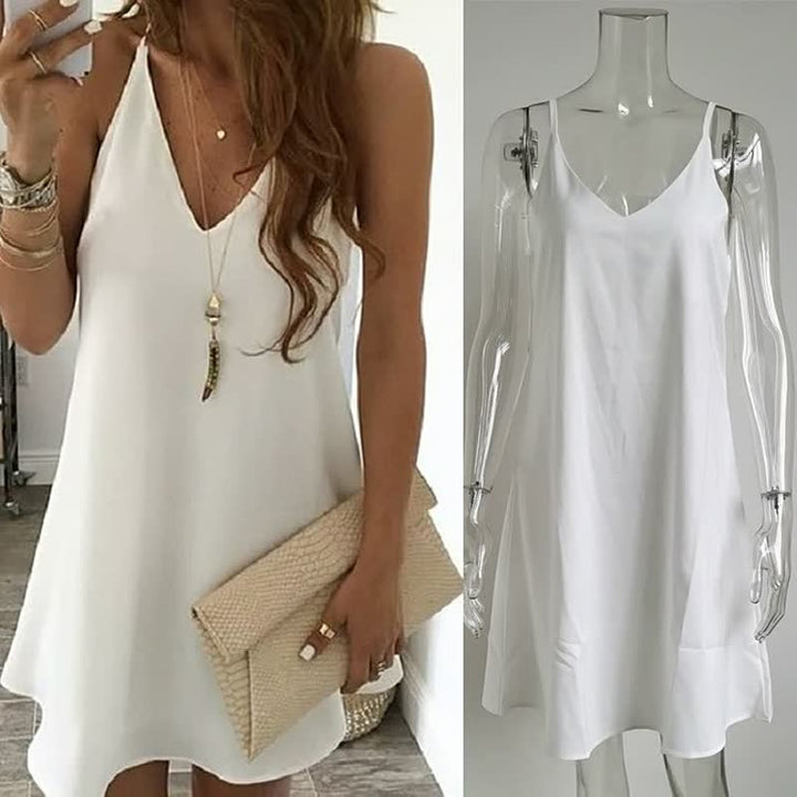 Levoire | Robe De Fête En Chiffon Blanc