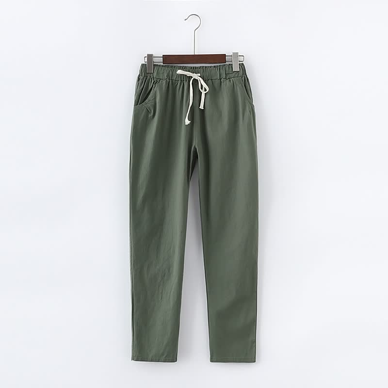 Levoire | Pantalon Classique Pour Femmes Vert foncé