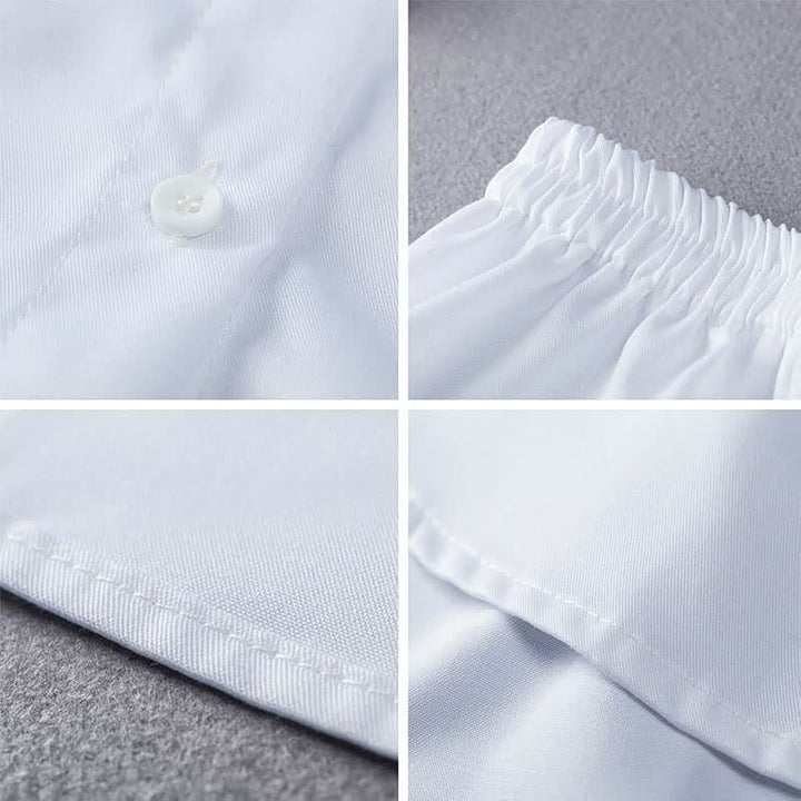 Levoire | Superposition Faux Chemise Blouse Rallonge Mini Jupe Sous-Jupe