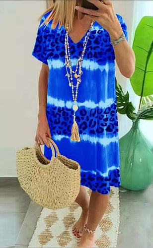 Levoire | Robe Loose À Col En V Pour Femmes