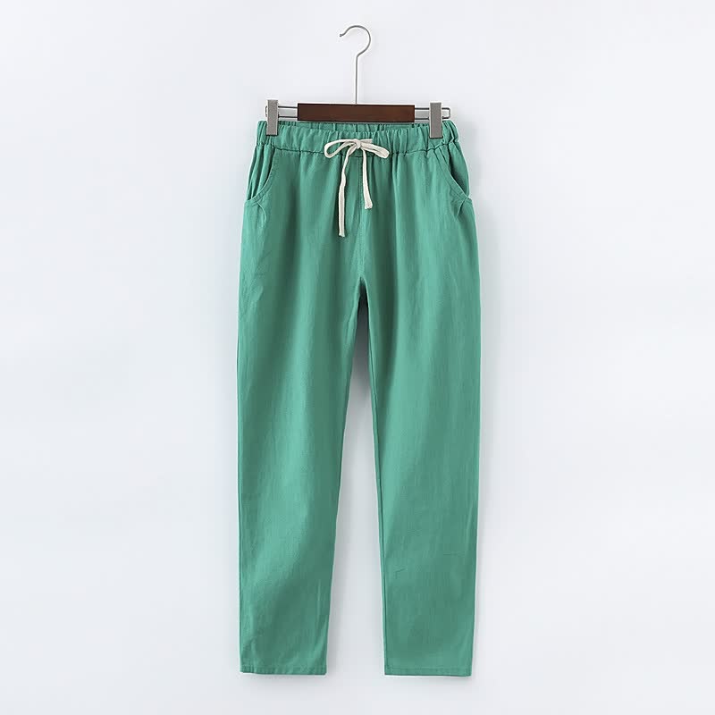 Levoire | Pantalon Classique Pour Femmes Vert clair