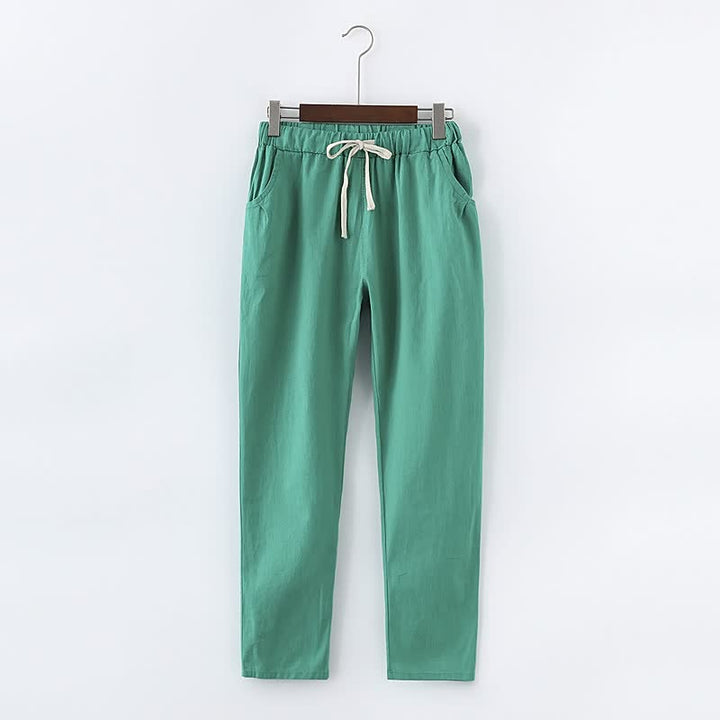 Levoire | Pantalon Classique Pour Femmes Vert clair