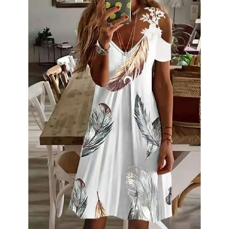 Levoire | Robe Au Design Élégant Marron
