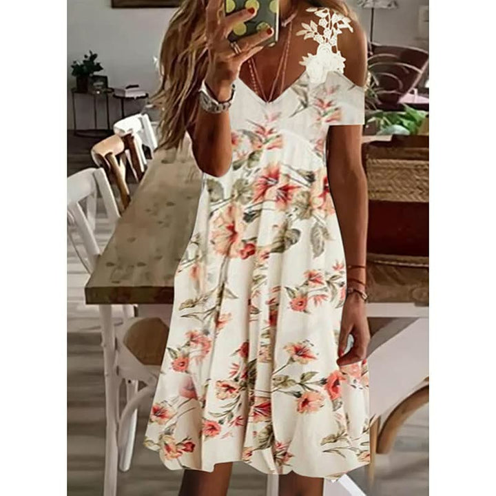Levoire | Robe Au Design Élégant Rouge Clair